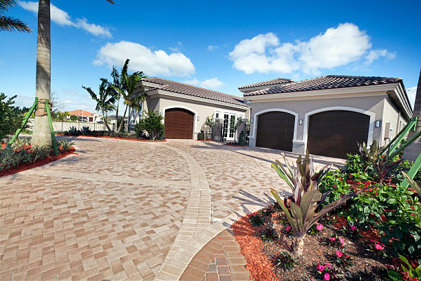 Residential Paver Driveway in Lake Delton, WI